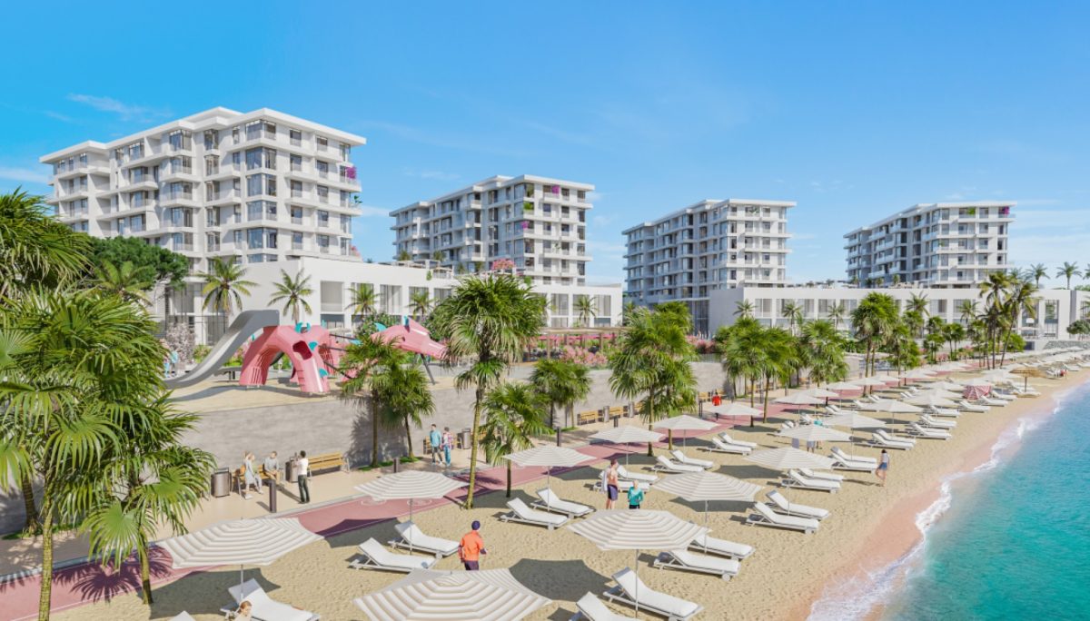 Blue Waves by Ajmal Makan at Sharjah Waterfront