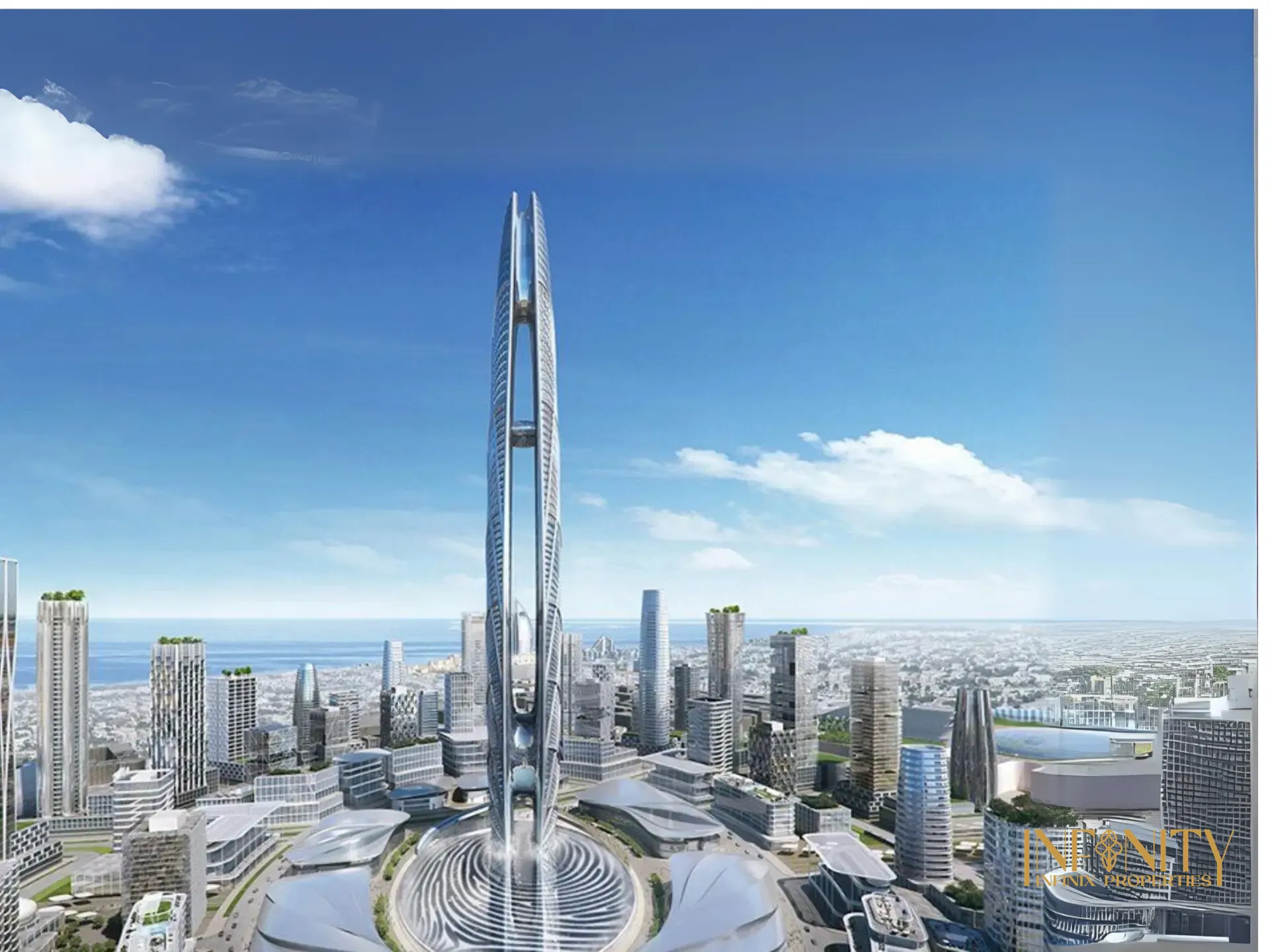 Burj Jumeira Tower at Jumeirah Central by Dubai Holding