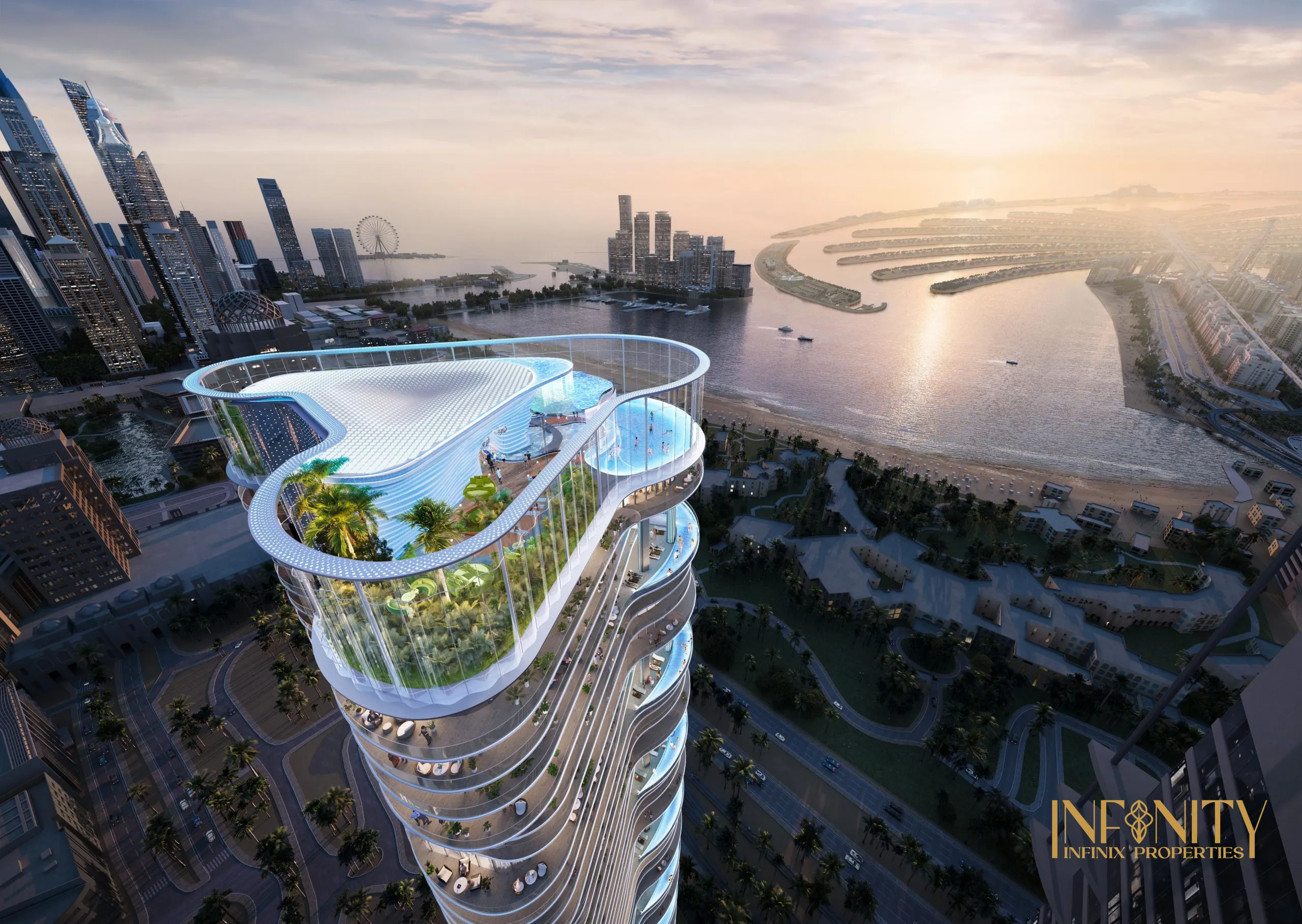 Damac Casa Tower in Al Sufouh By Damac Properties