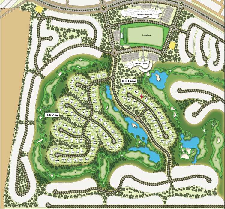 Dubai Hills View Plots