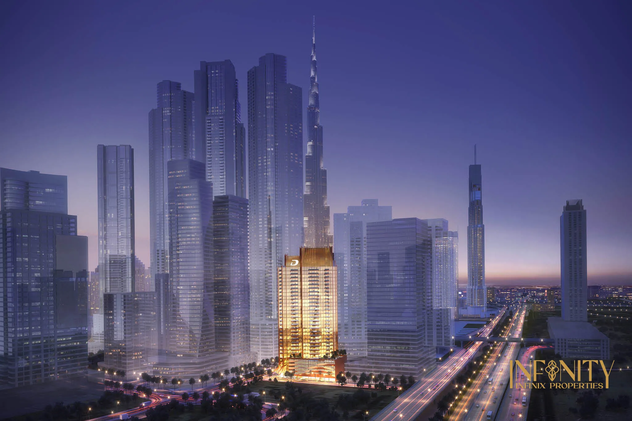 Elegance Tower at Downtown Dubai by Damac Properties