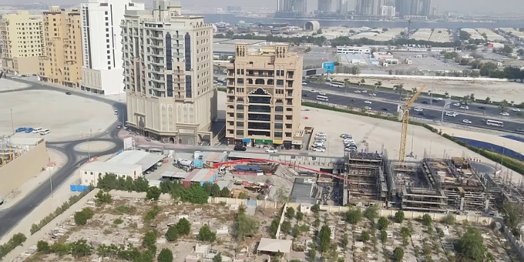 G+14 Mixed-Use Plot for Sale in Sama Al Jaddaf