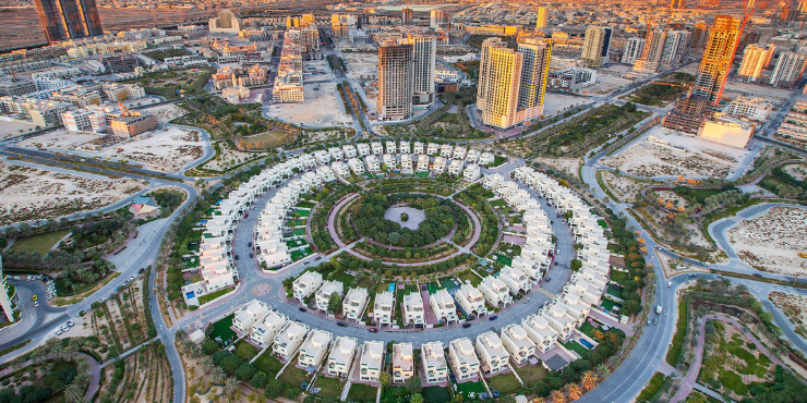 Full Residential Building for Rent in JVC, Dubai