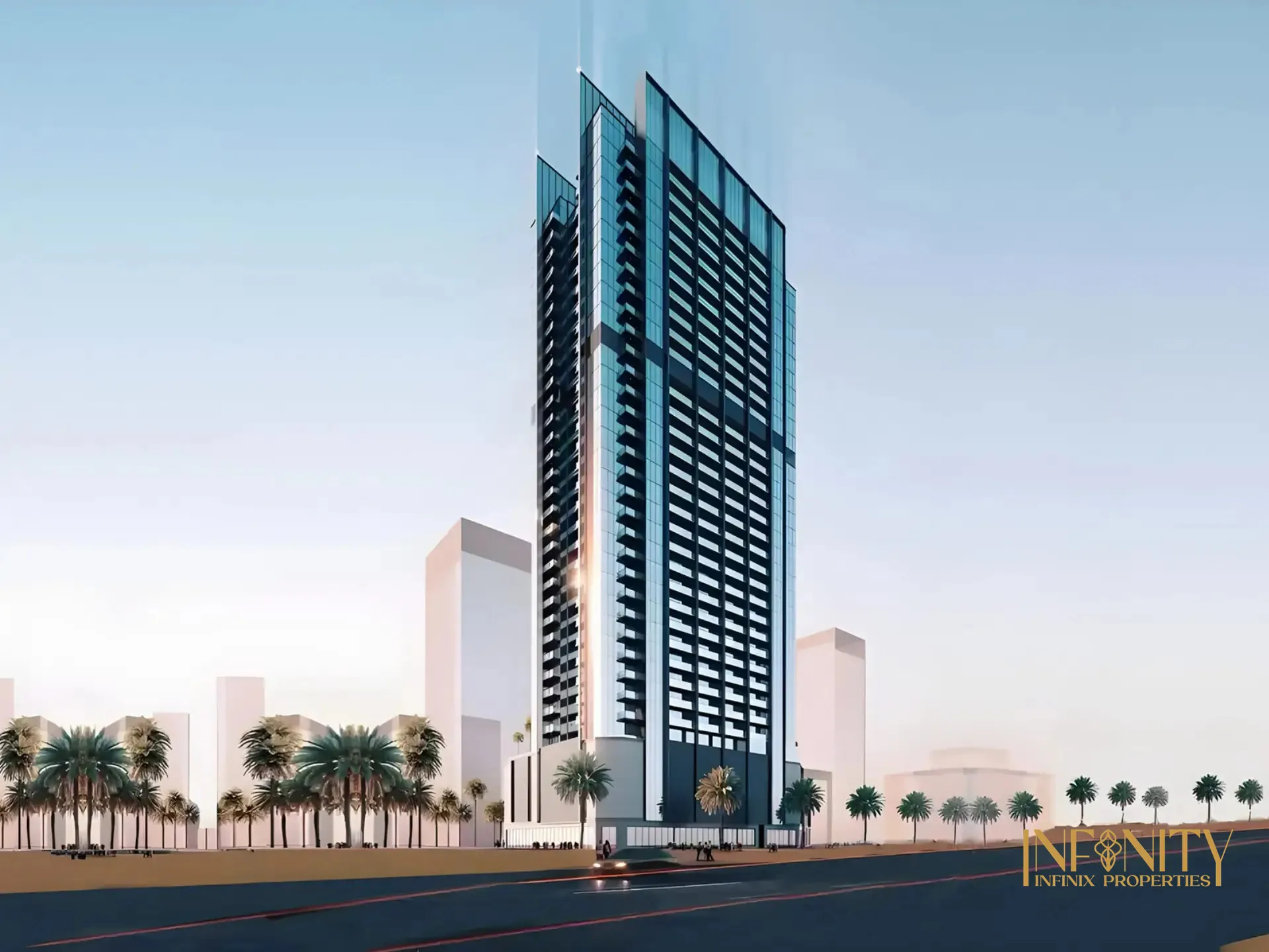 Jade Tower in Majan by Tiger Properties