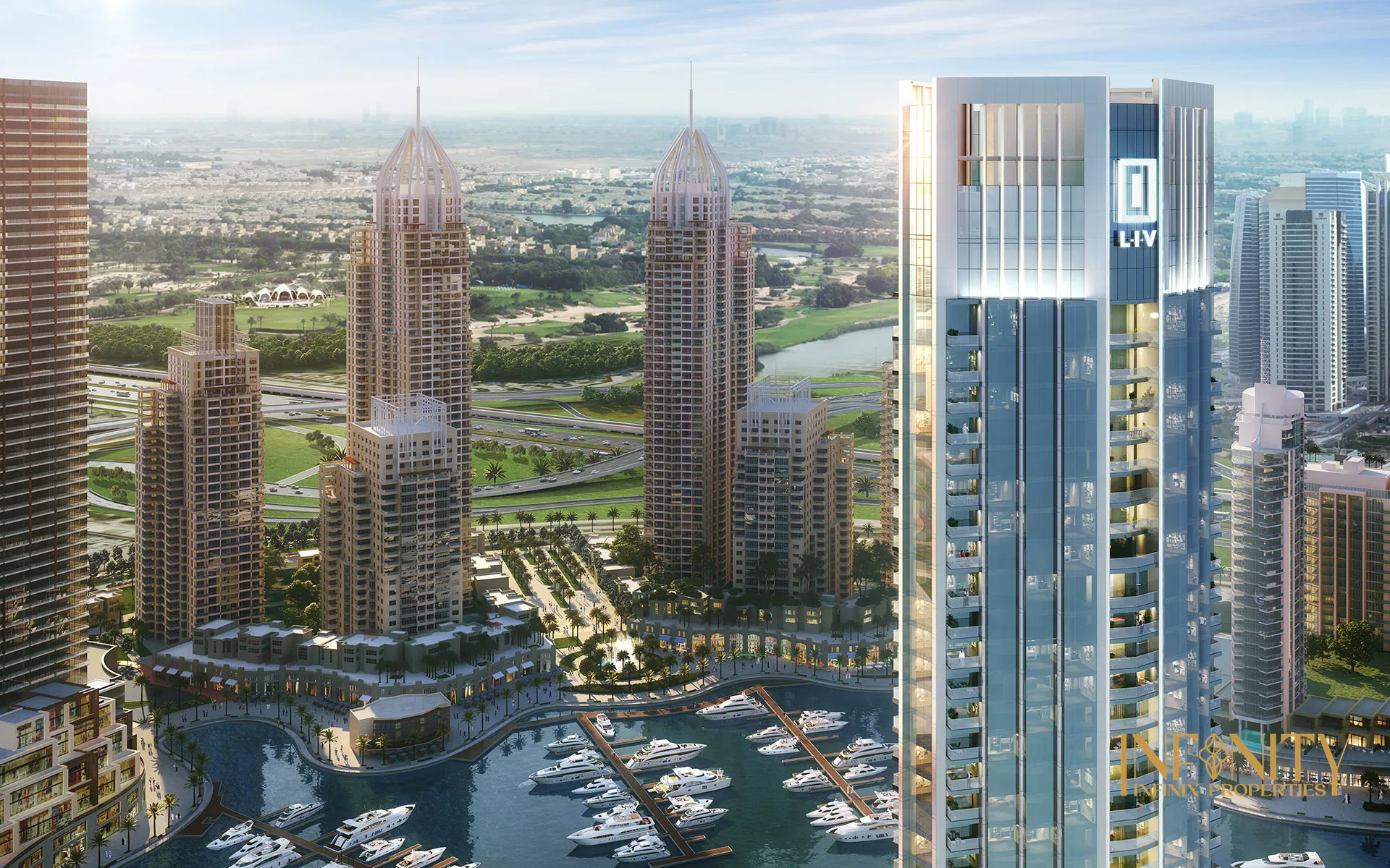 LIV Waterside at Dubai Marina By LIV Developers