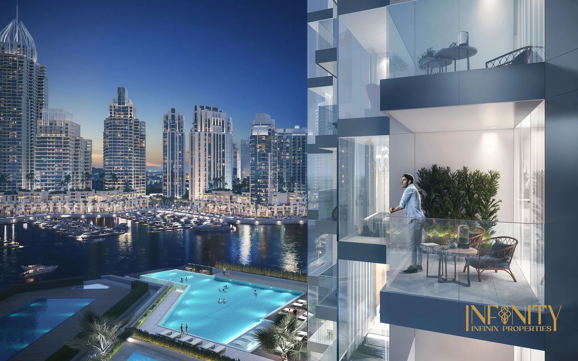 LIV Waterside at Dubai Marina By LIV Developers