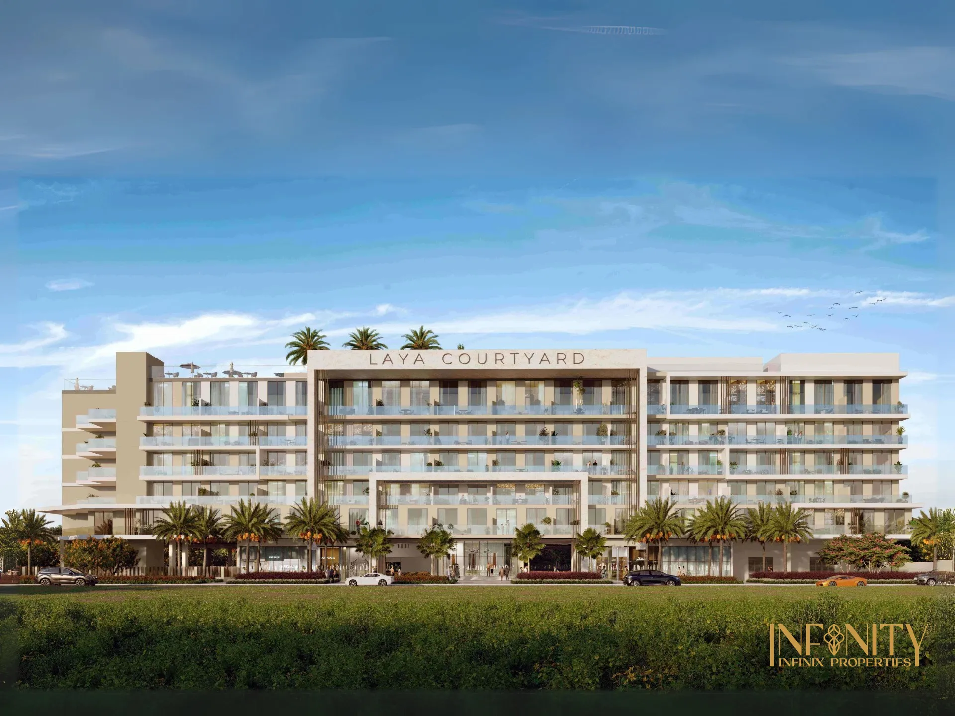 Laya Courtyard at Dubai Studio City