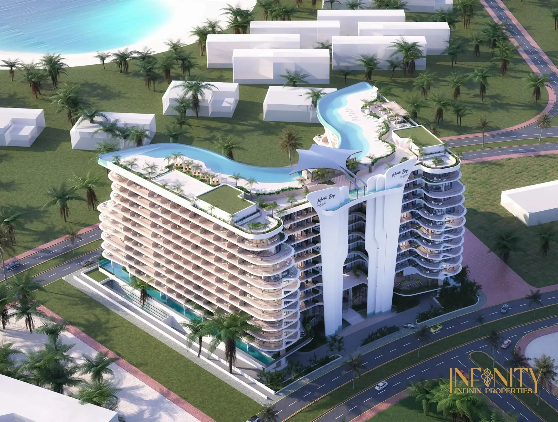 Manta Bay at Al Marjan Island by Major Developers
