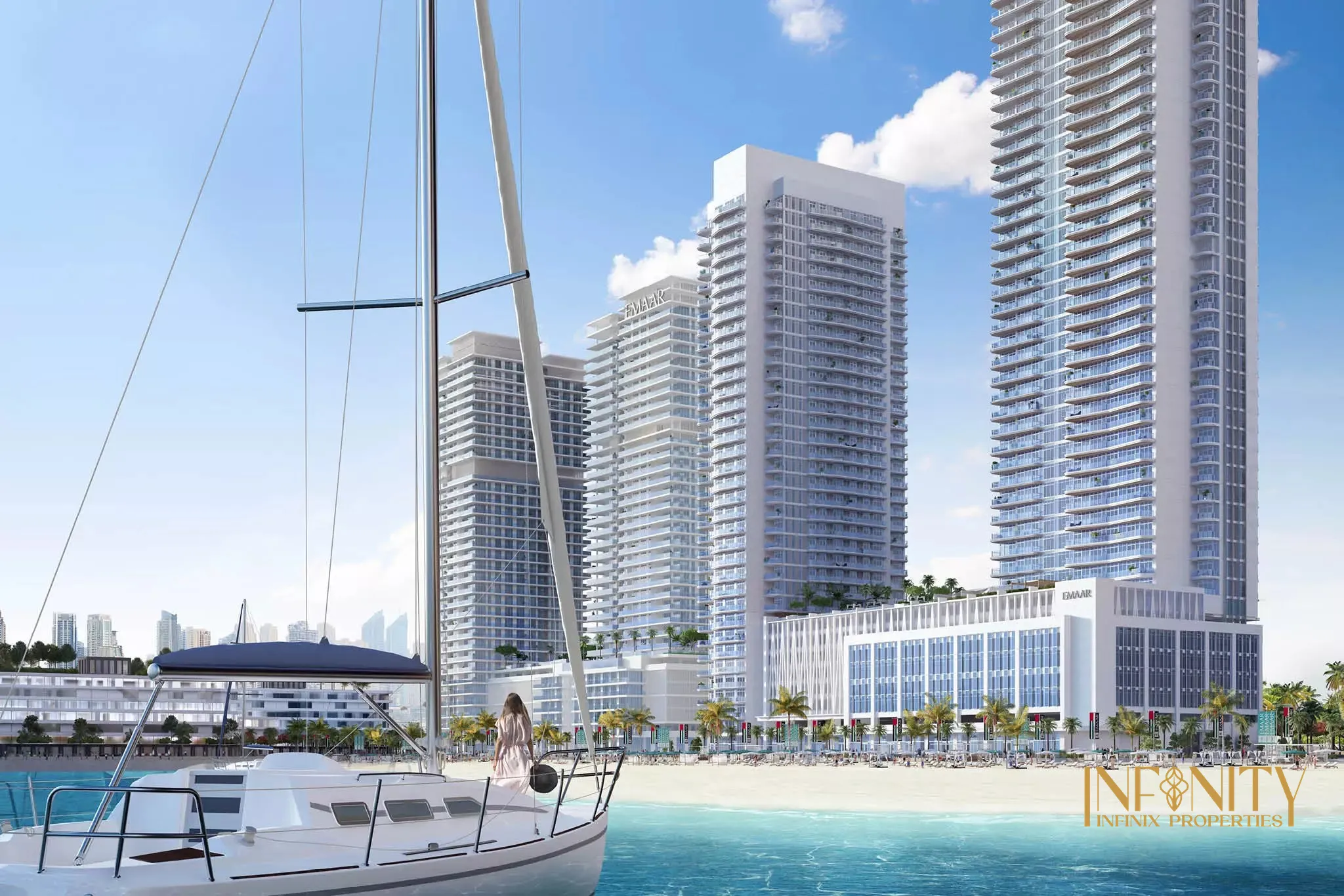 Marina Vista at Emaar Beach Front By Emaar Properties
