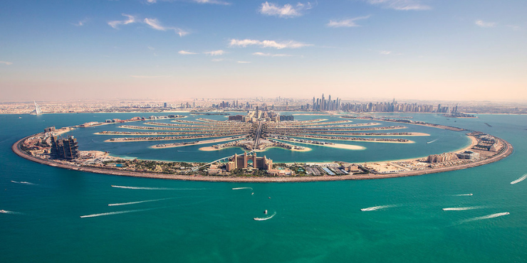 Ultra-Exclusive Palm Jumeirah Frond G Plots for Sale