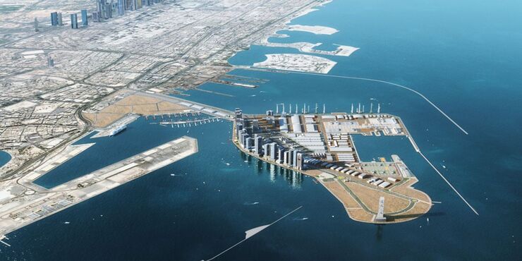 Prime Waterfront Plot in Dubai Maritime City