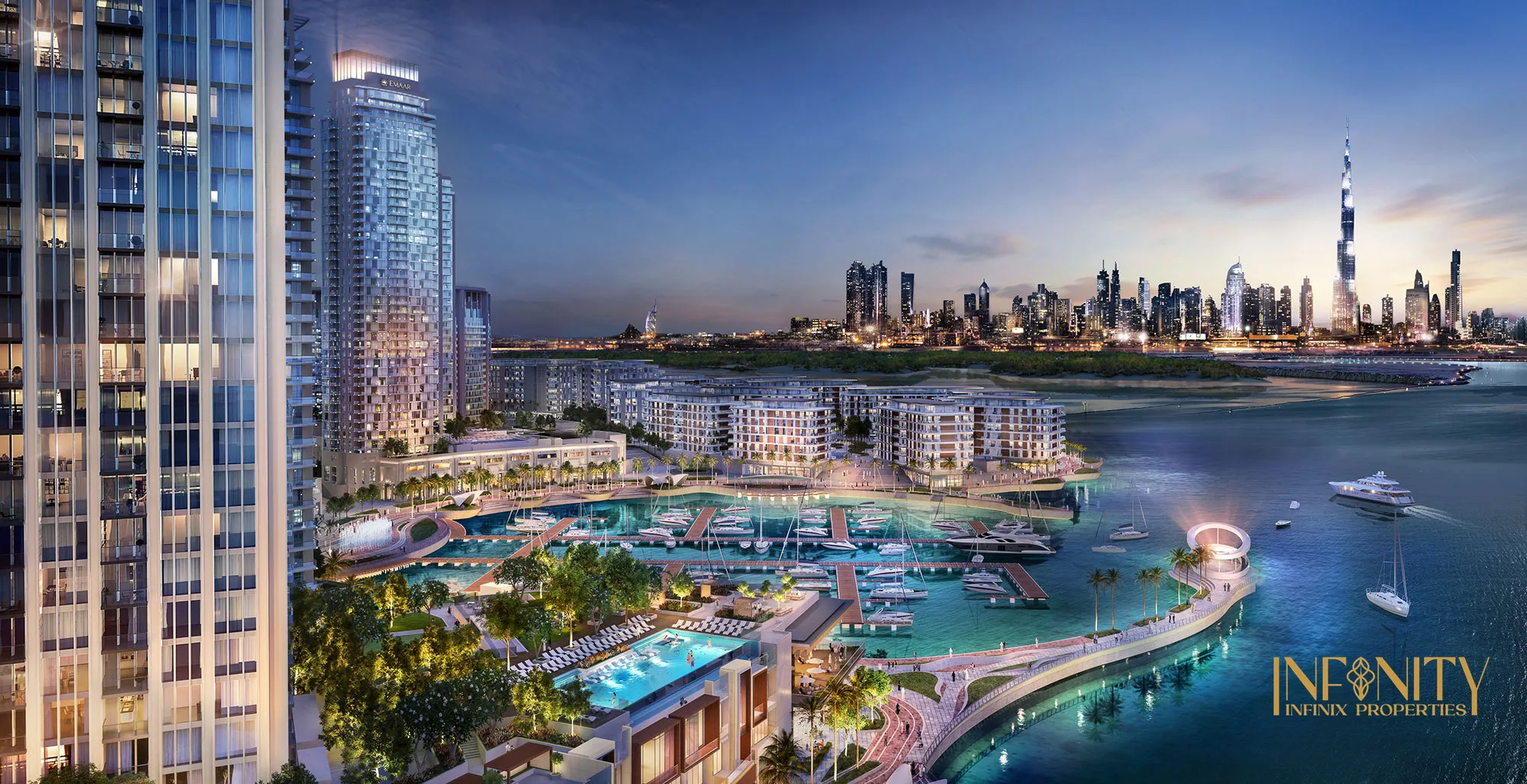 The Cove at Dubai Creek Harbour by Emaar Propeties