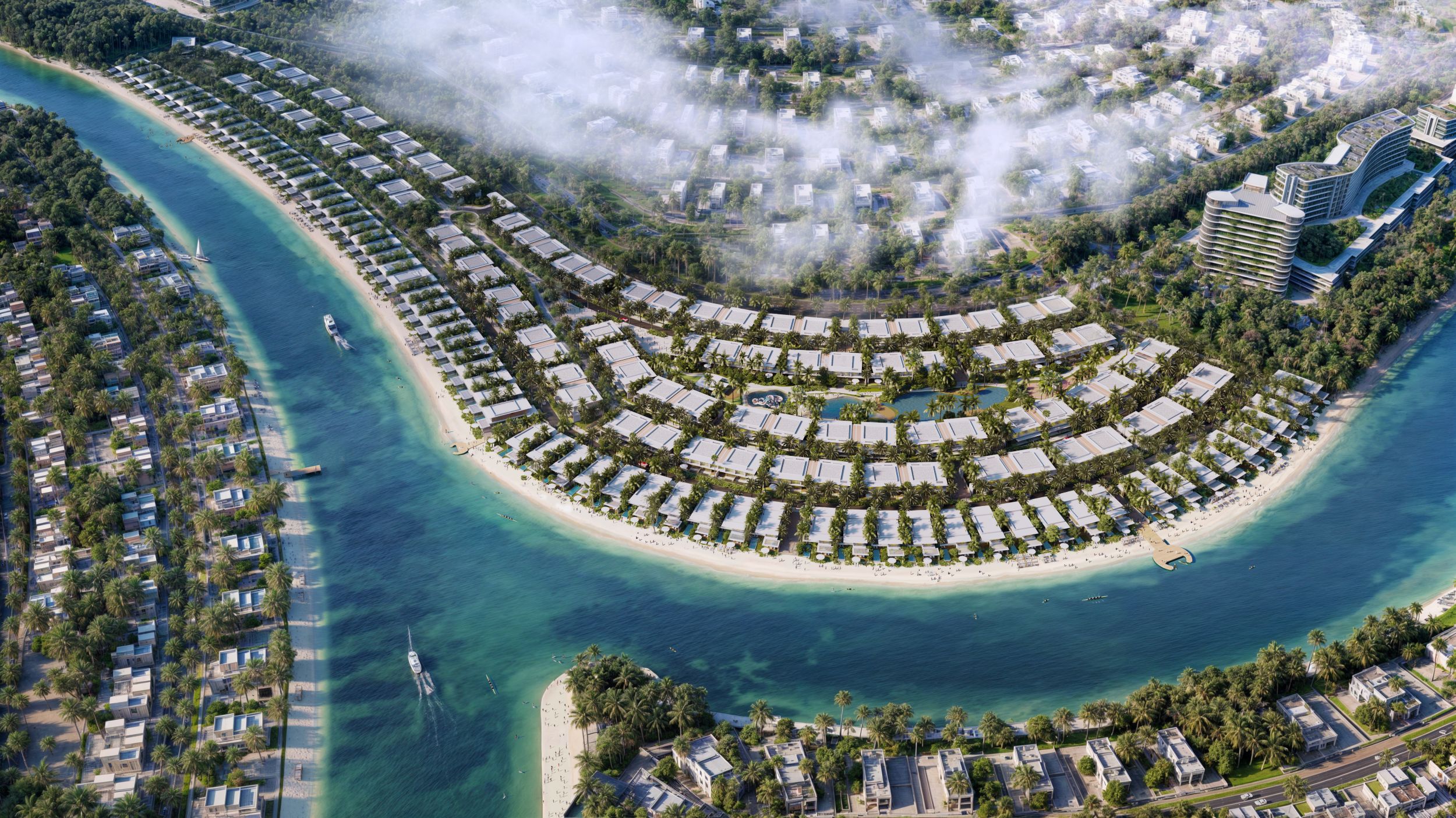 The View Island at Sharjah Waterfront City by Ajmal Makan