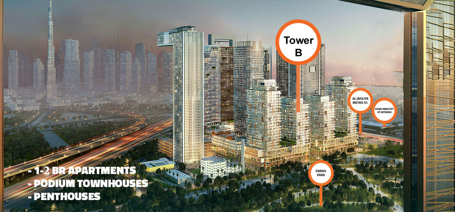 Wasl1 Park Gate Residences Tower B